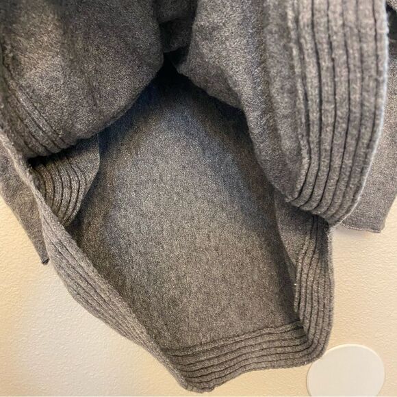 M Made in Italy oversized long sleeve sweater round hem wool/angora blend-S/L - Picture 9 of 10